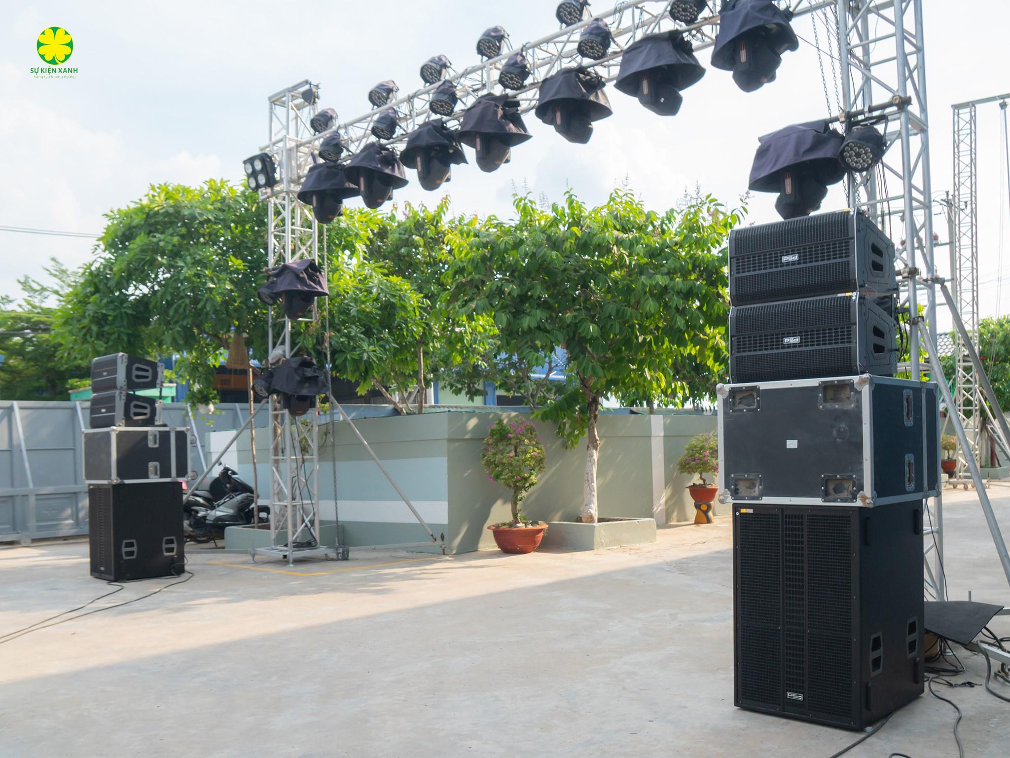 Cho thuê âm thanh ánh sáng sự kiện tại Điện Biên 